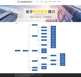 知訊教育 構建企業官網，賦能工程設計咨詢教育網絡工程發展